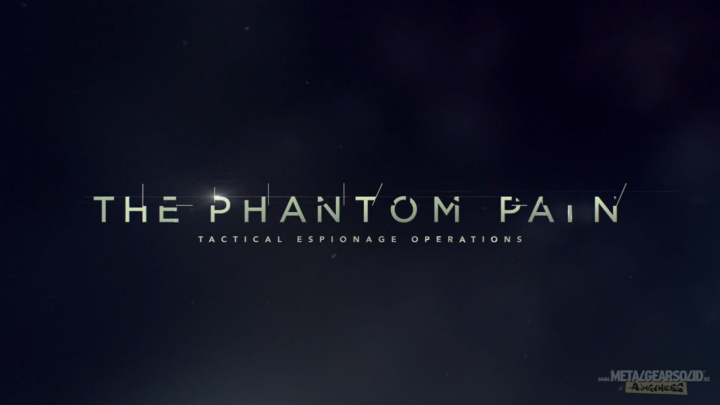 Images du trailer de Metal Gear Solid V : The Phantom Pain - E3 2015