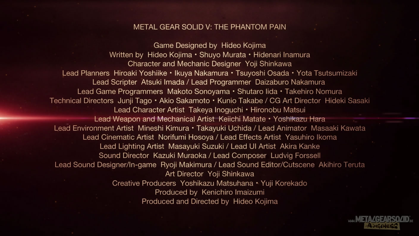 Images du trailer de Metal Gear Solid V : The Phantom Pain - E3 2015