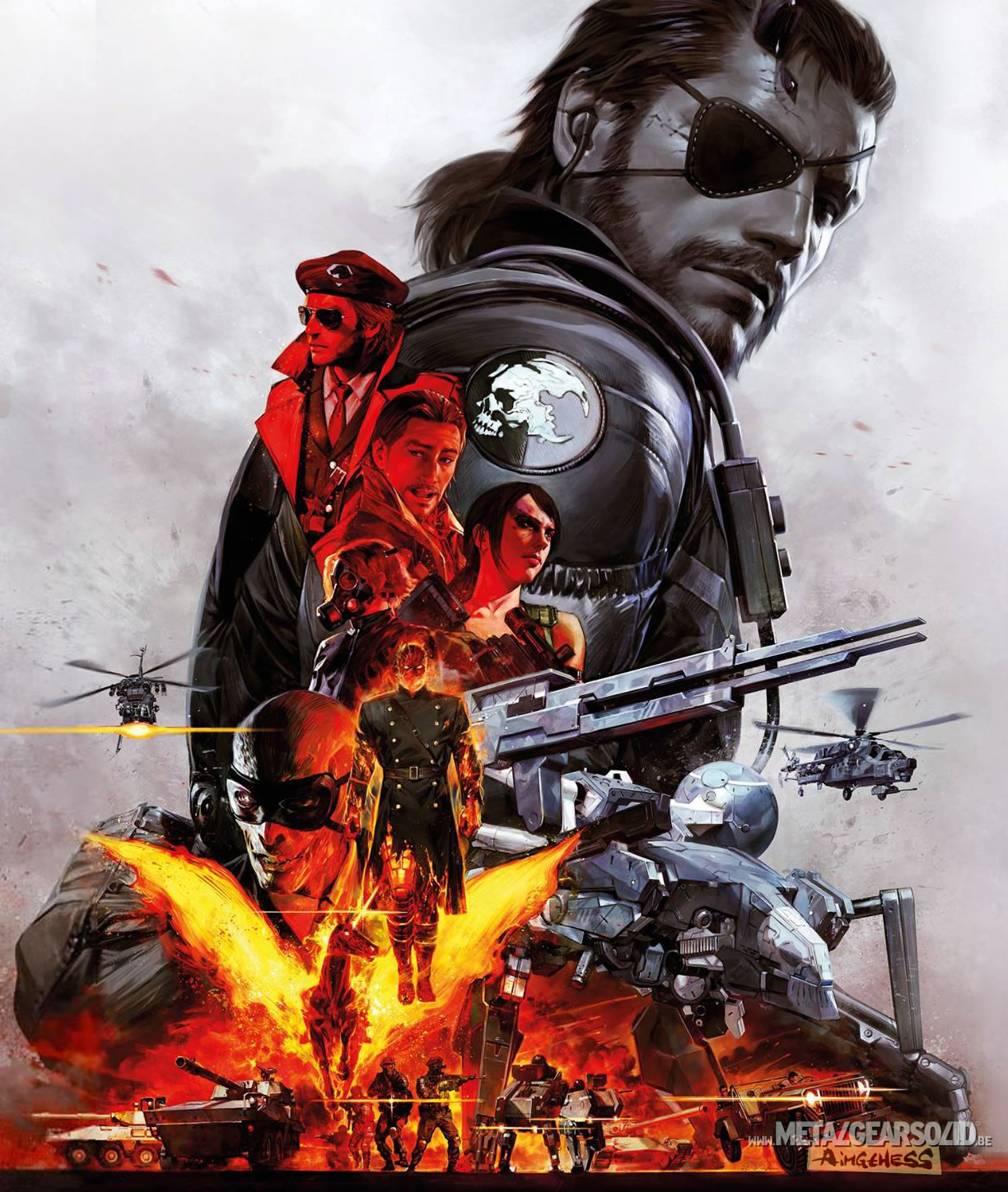 Artwork de Metal Gear Solid V : The Phantom Pain