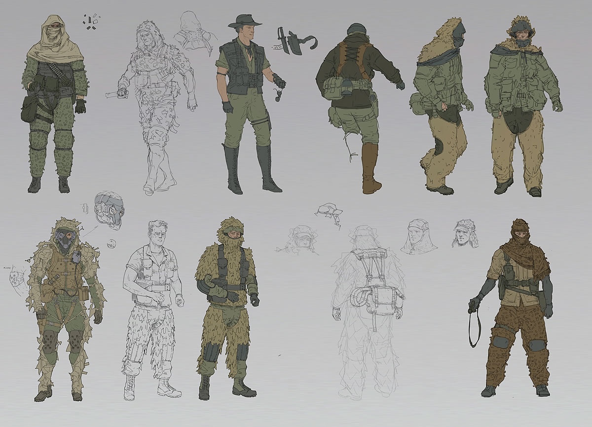 Artwork de Metal Gear Online - MGSV The Phantom Pain