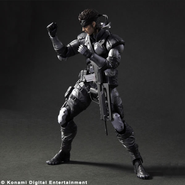 Figurine Play Arts Kai de Solid Snake MGS