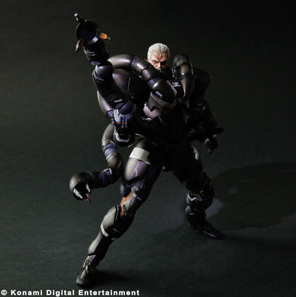 Figurine Play Arts Ka de Solidus Snake Metal Gear Solid 2