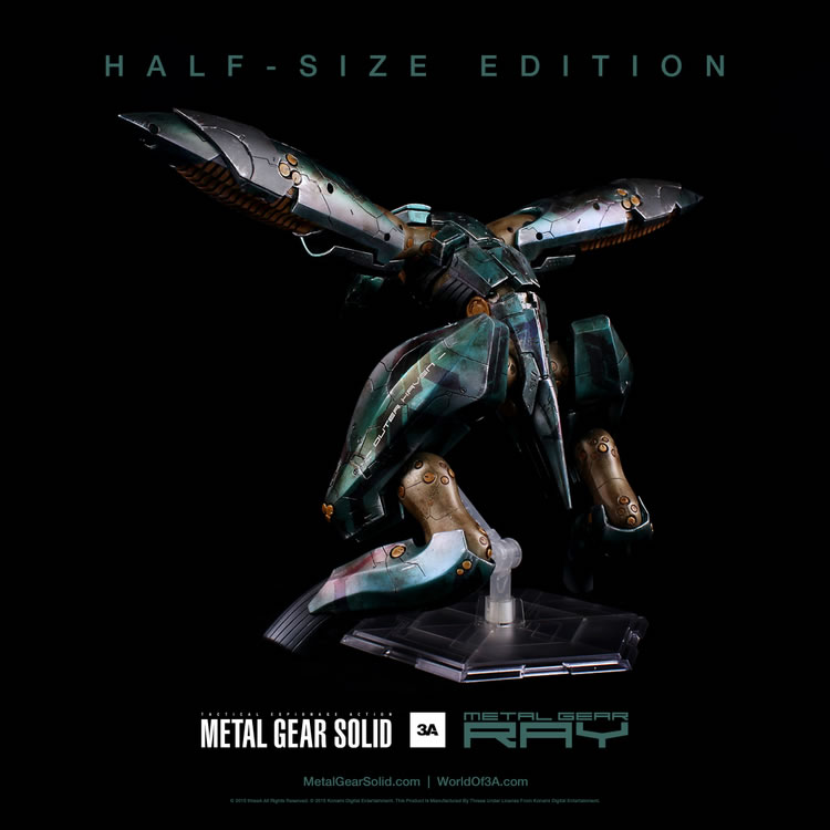 Une date et un prix pour le petit Metal Gear Ray de ThreeA