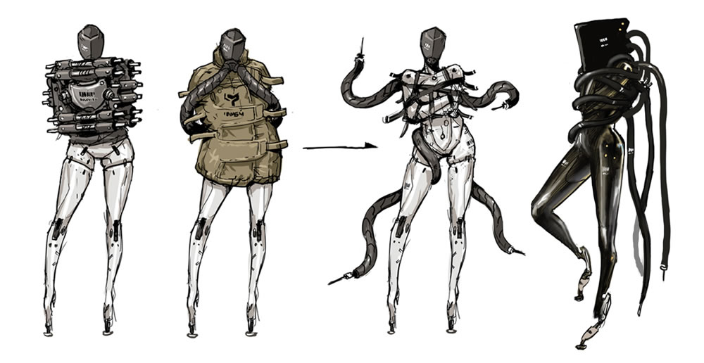 Quelques artworks de Mistral dans Metal Gear Rising Revengeance