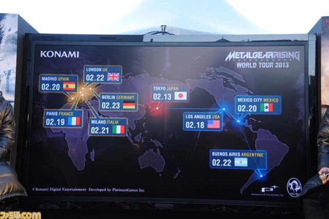 Metal Gear Rising Revengeance World Tour 2013 : Cest parti