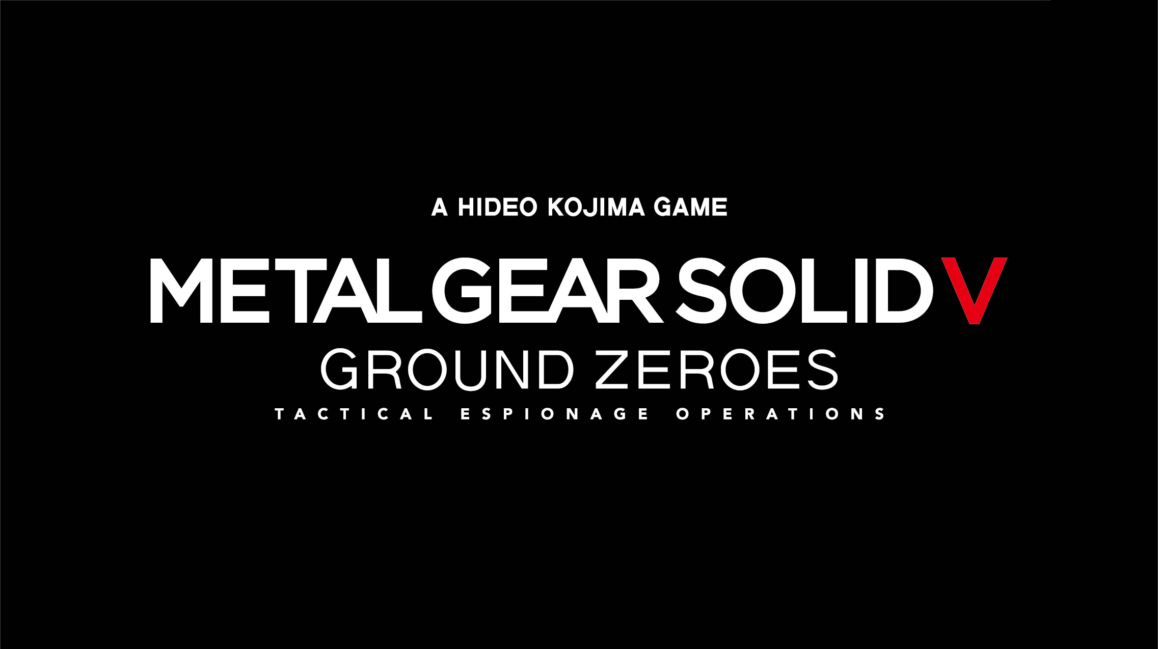 Artwork de Metal Gear Solid : Ground Zeroes