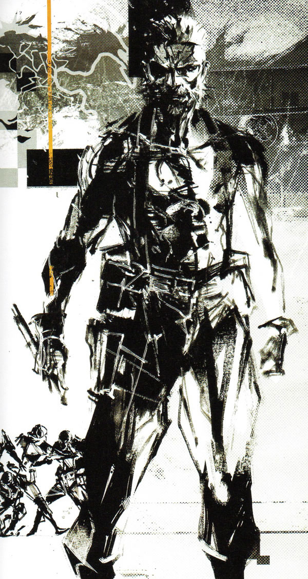 Aperu des artworks indits de Yoji Shinkawa issus du roman de MGS Peace Walker