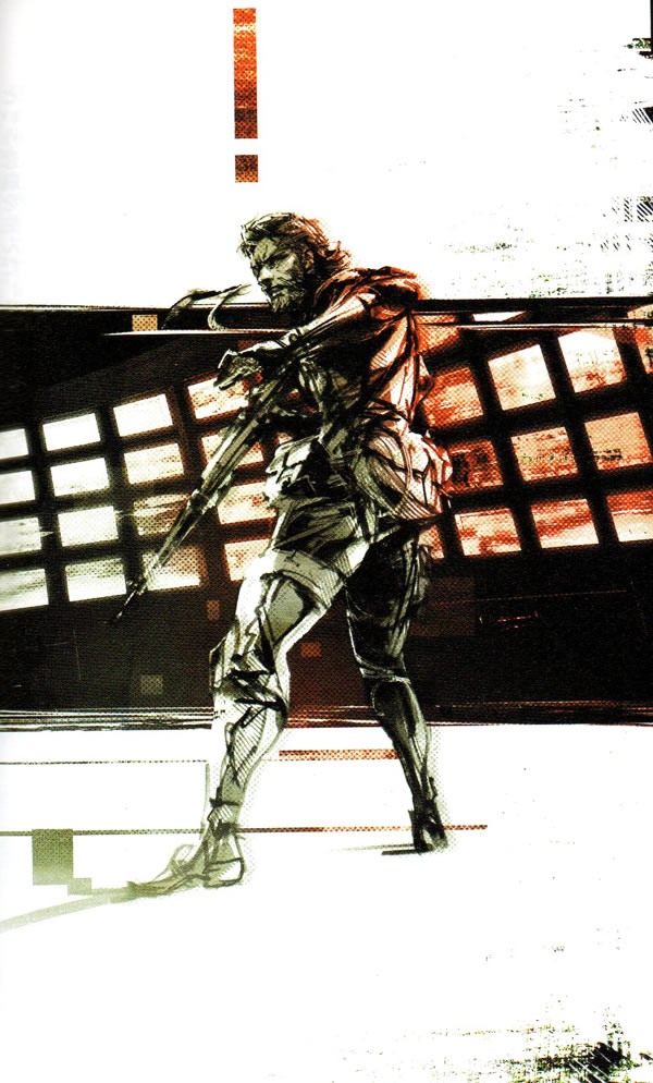 Aperu des artworks indits de Yoji Shinkawa issus du roman de MGS Peace Walker