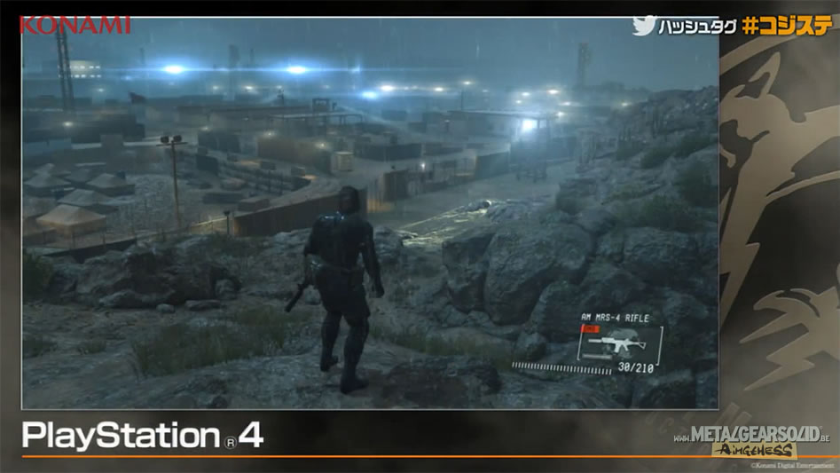 Comparaison Metal Gear Solid V : Ground Zeroes PS4 et PC