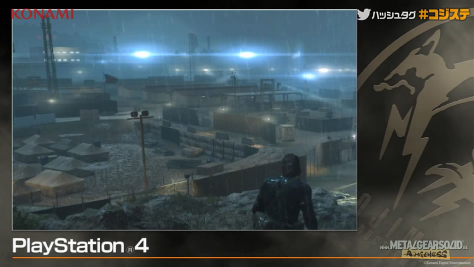 Comparaison Metal Gear Solid V : Ground Zeroes PS4 et PC