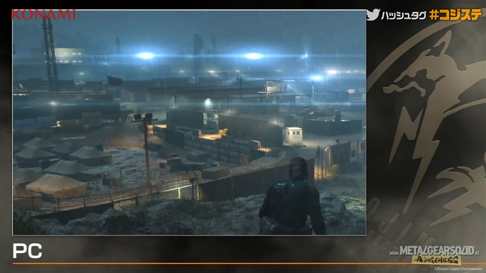 Comparaison Metal Gear Solid V : Ground Zeroes PS4 et PC