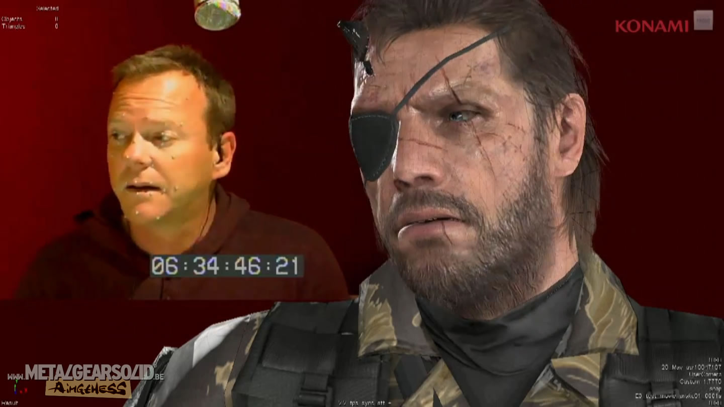 Metal Gear Solid V sur une nouvelle voix - Kiefer Sutherland