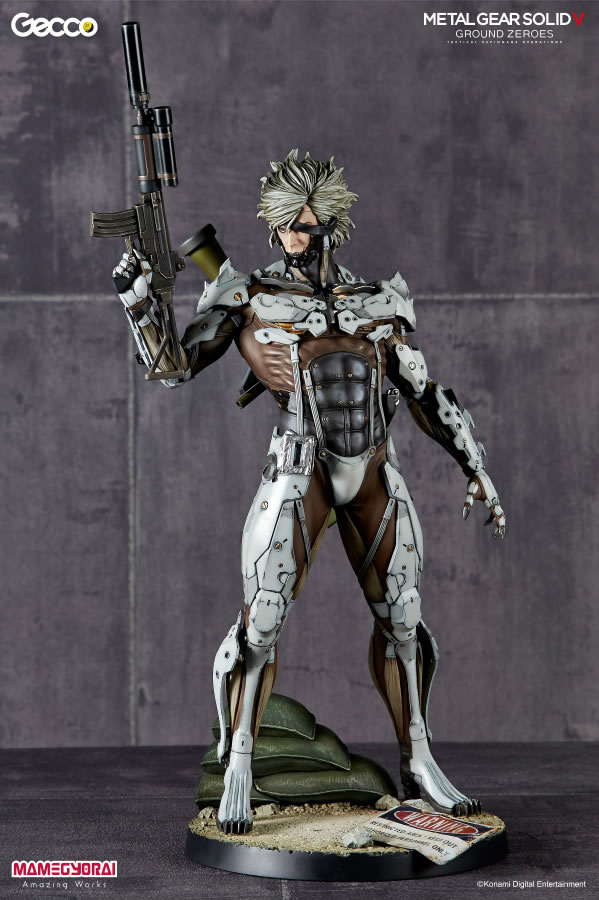 Une nouvelle statuette Gecco de Raiden inspire de Metal Gear Solid V : Ground Zeroes