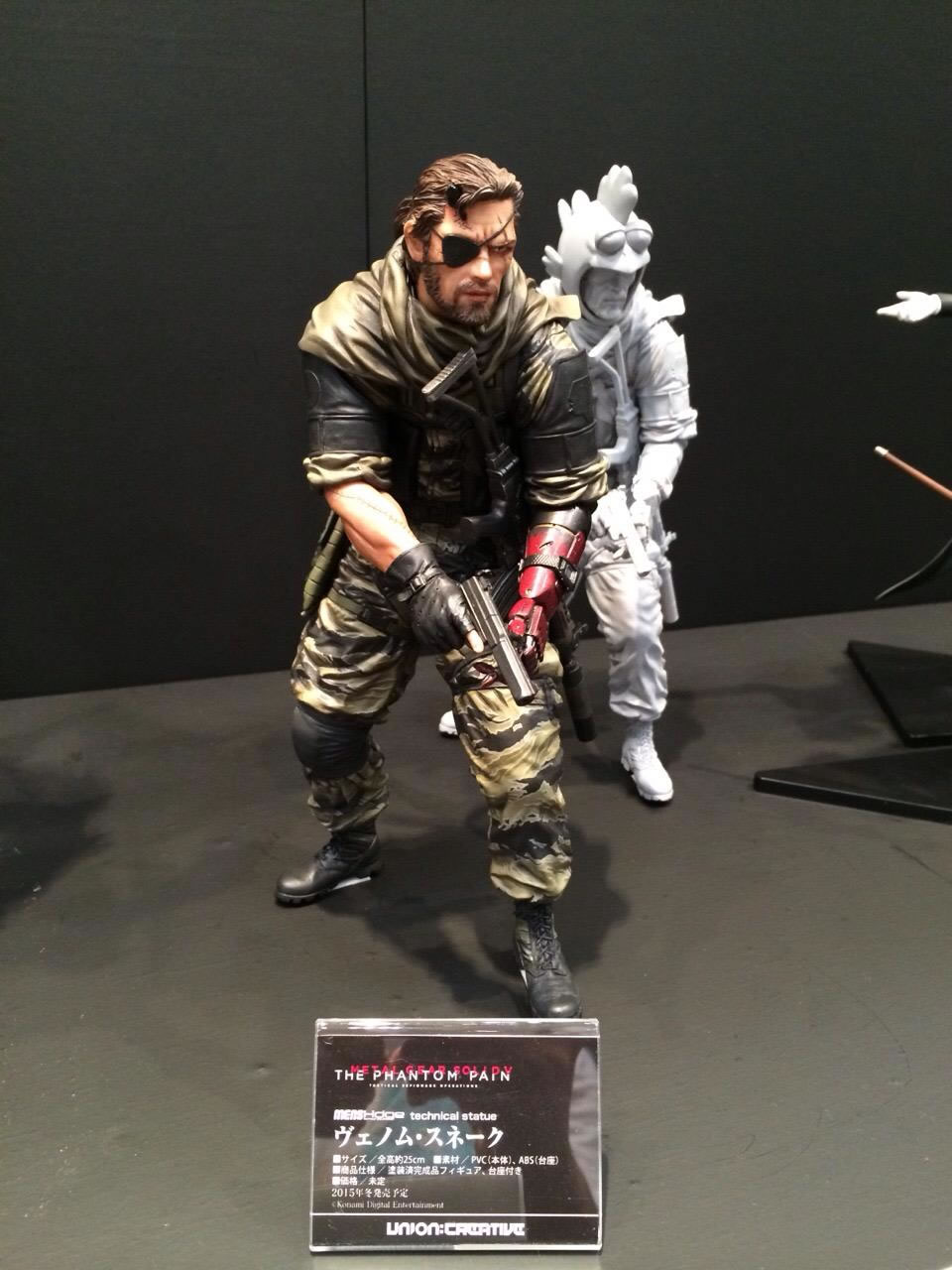 Les nouvelles figurines de MGS prsentes au Wonder Festival 2015 Summer