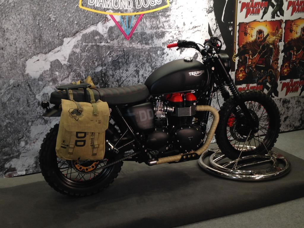 La Triumph Bonneville VTB.1 de Venom Snake en images