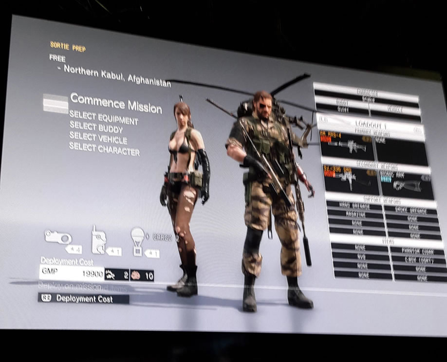 E3 2015 : Quelques infos sur la dmonstration de MGSV : TPP et ses micro-paiements