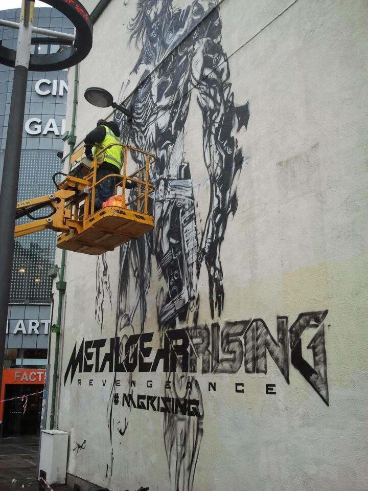 Metal Gear Rising Revengeance - Raiden fait le mur  Liverpool