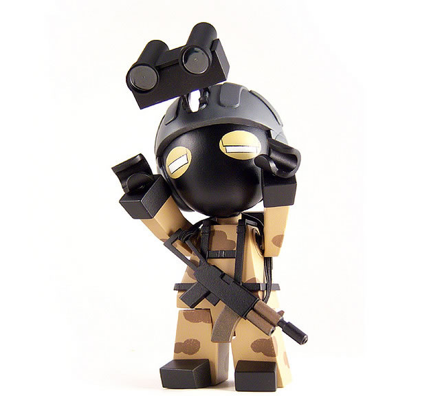 Rohby et Metal Gear Solid au Toy Art Galery