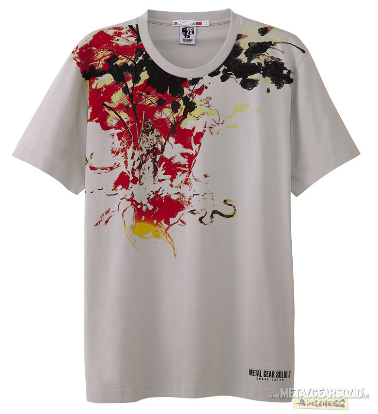 T-shirt Metal Gear Uniqlo Paris