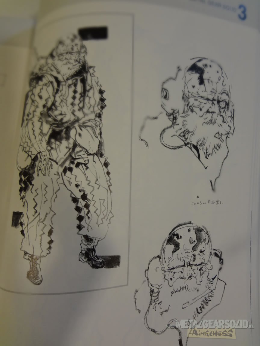 Photos de l'artbook The Art of Metal Gear Solid The Original Trilogy MGS 3