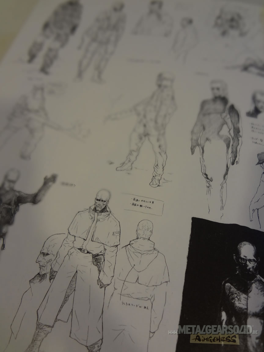 Photos de l'artbook The Art of Metal Gear Solid The Original Trilogy MGS 3