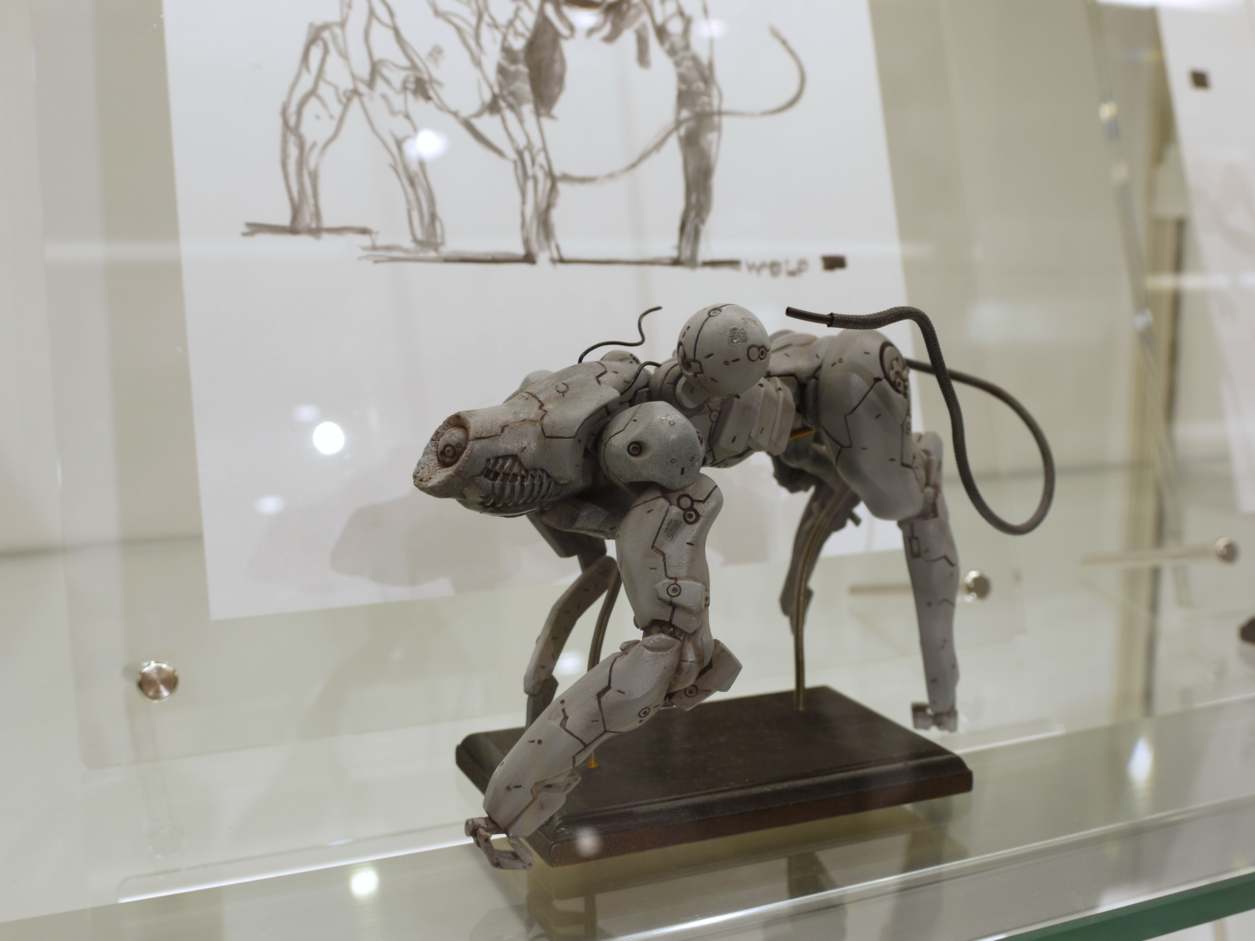 The Art of Yoji Shinkawa dessins et sculptures Kojima Productions