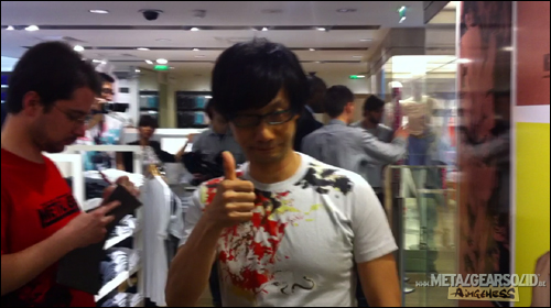 Hideo Kojima  Paris pour les 25 ans de Metal Gear