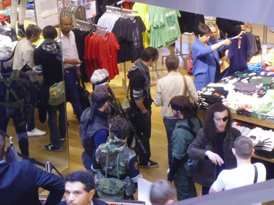 Photos des 25 ans de Metal Gear  Paris