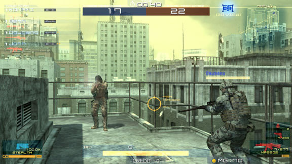 Sortie japonaise de Metal Gear Arcade