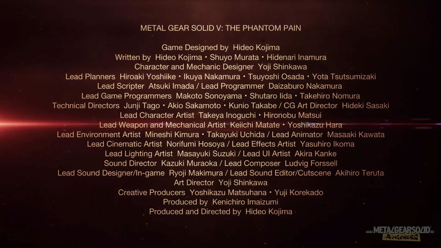 E3 2015 : Notre galerie d'images des trailers de Metal Gear Solid V : The Phantom Pain