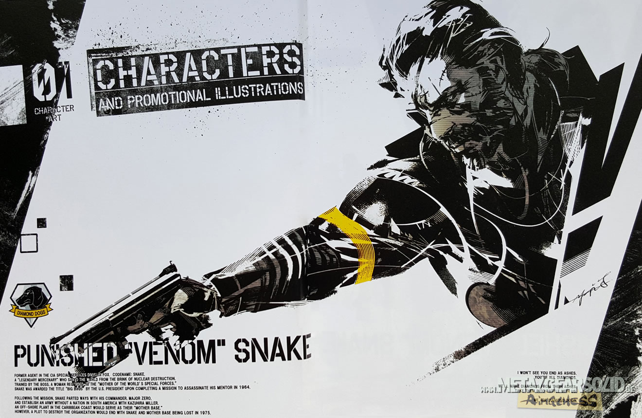 Artwork de Metal Gear Solid V : The Phantom Pain