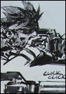 Ashley Wood dessin original Metal gear Solid