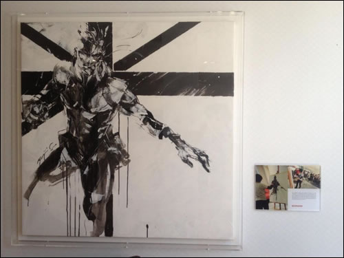 Les bureaux de Konami UK aux couleurs de Yoji Shinkawa