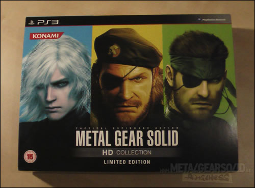 Collector Metal Gear Solid HD Collection amricain et europen