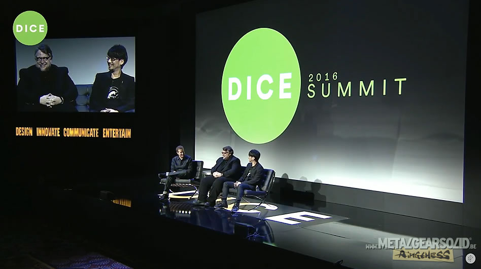 Une conversation avec Hideo Kojima et Guillermo del Toro - DICE Summit 2016