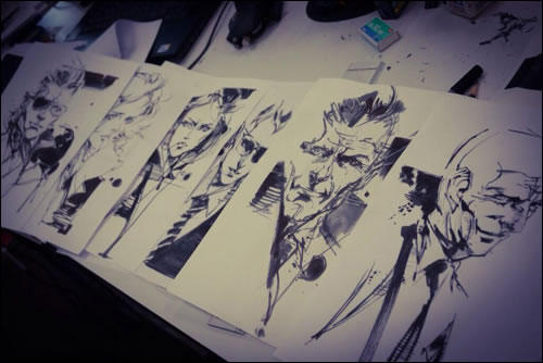 Metal Gear Solid V : Ground Zeroes  De nouveaux artworks de Yoji Shinkawa pour le roman collector