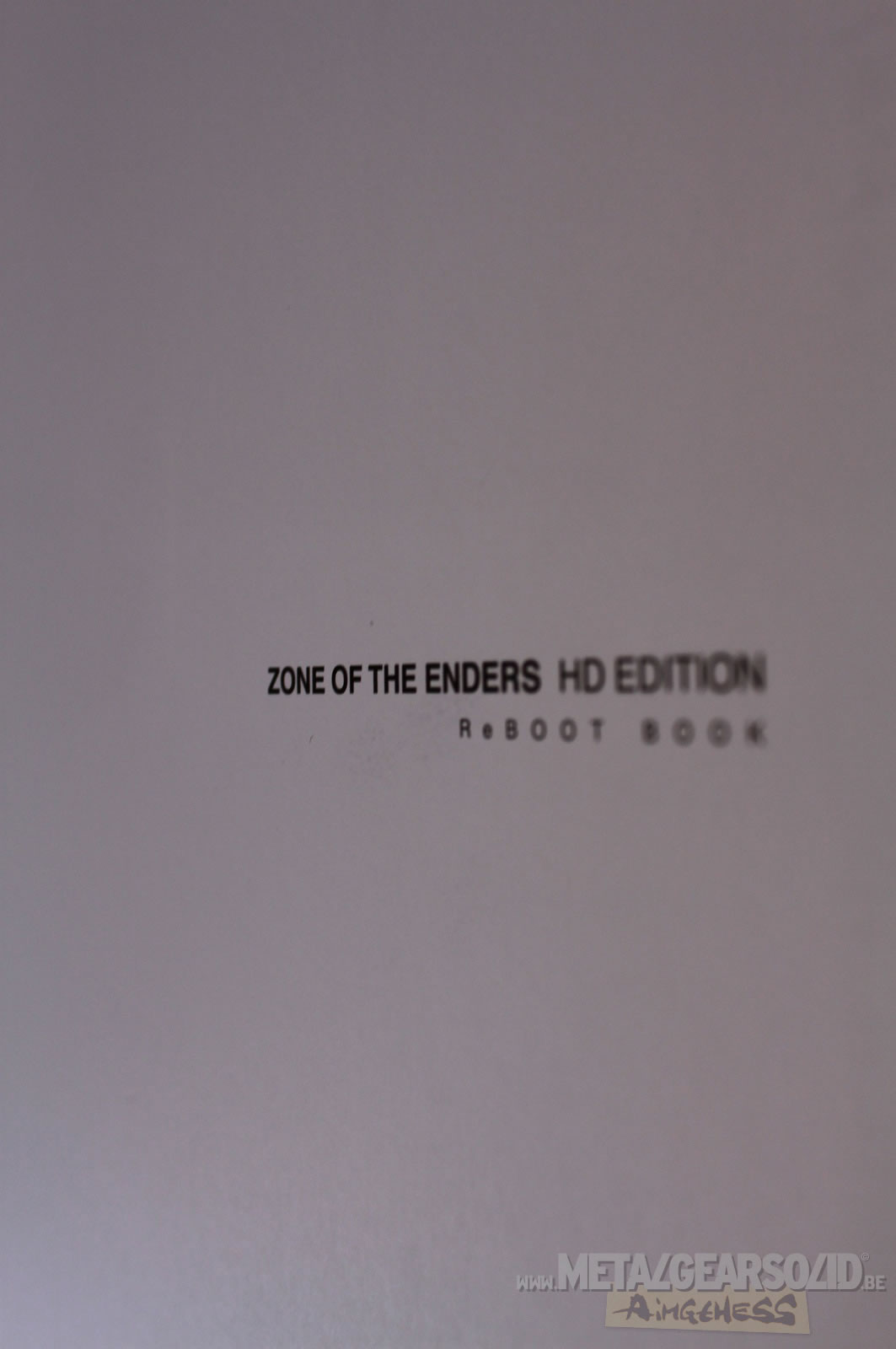 Zone of the Enders HD Edition Premium Package se dballe en photos