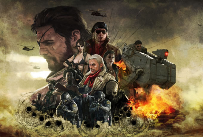 L'exposition 'Metal Gear Solid V : The 80's Fanart Experience' en vido