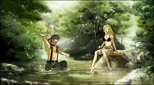 Metal Gear Solid 3 Snake et Eva