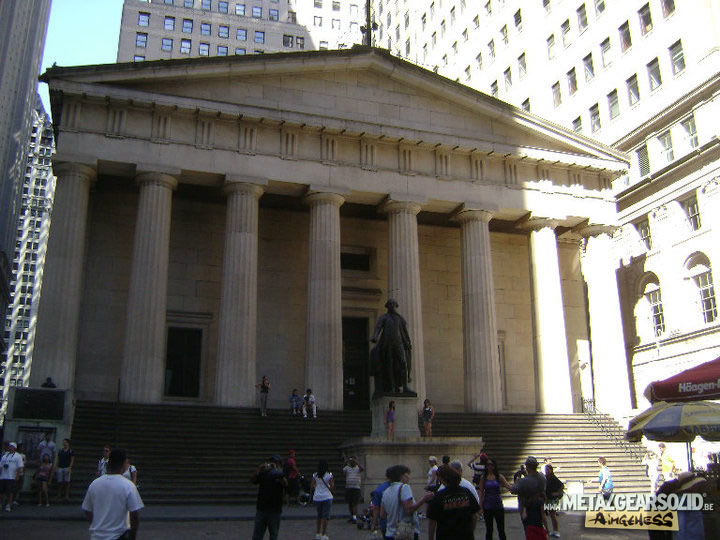 Federal Hall New York Metal Gear Solid 2 MetalGearSolidBe