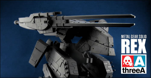 Figurine Metal Gear Rex par ThreeA et Kojima Productions