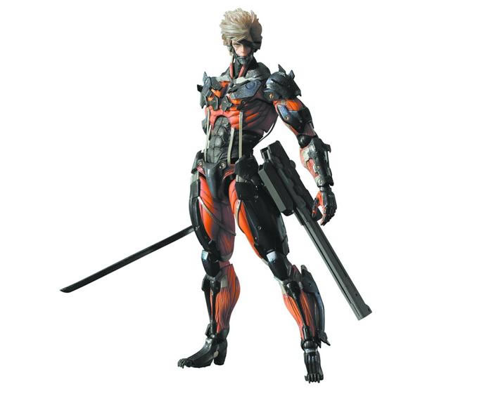 Une figurine Play Arts Kai de Raiden prend des couleurs