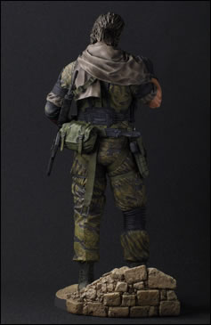 La statuette Gecco de Venom Snake en mille morceaux