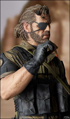 Des photos et une date pour les statuettes Gecco de Venom Snake et D.D.