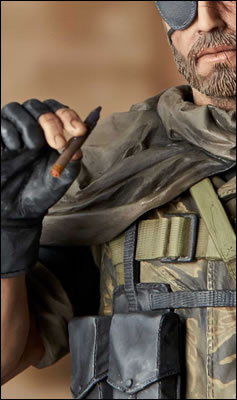 Des photos et une date pour les statuettes Gecco de Venom Snake et D.D.