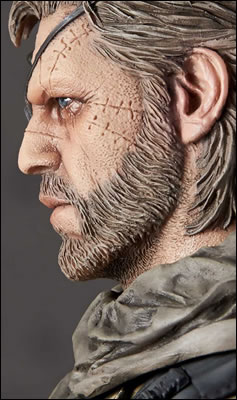 Des photos et une date pour les statuettes Gecco de Venom Snake et D.D.