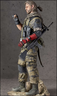 Des photos et une date pour les statuettes Gecco de Venom Snake et D.D.