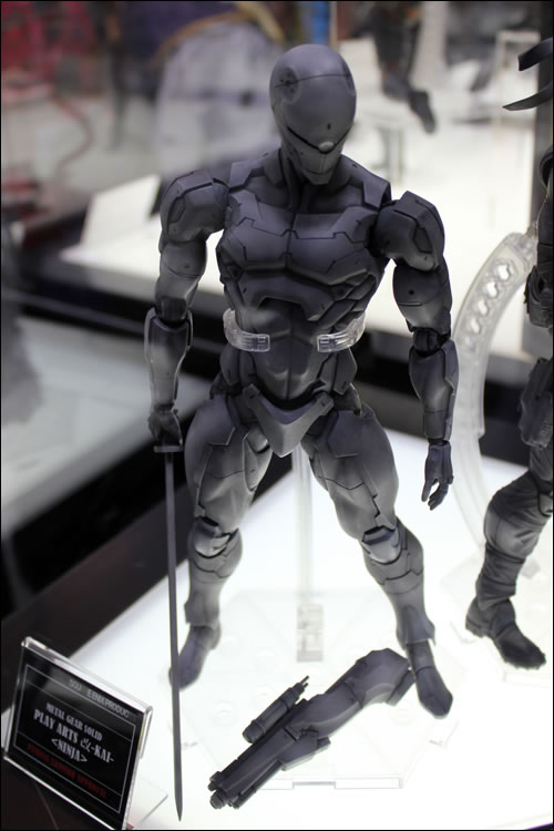 Solid Snake et Ninja Fox en figurine  la Comic Con