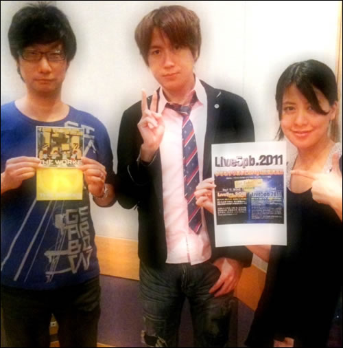 Hideo Kojima Chiyomaru Shikura et Yumi Kikuchi