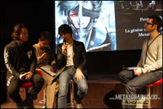 Notre reportage : Hideo Kojima et Yoji Shinkawa  Paris